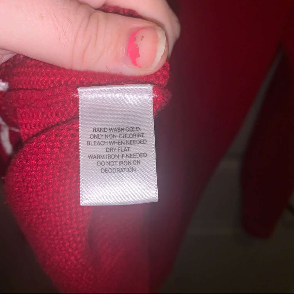 Classic Elements Women’s Argyle Santa Embroidered… - image 4